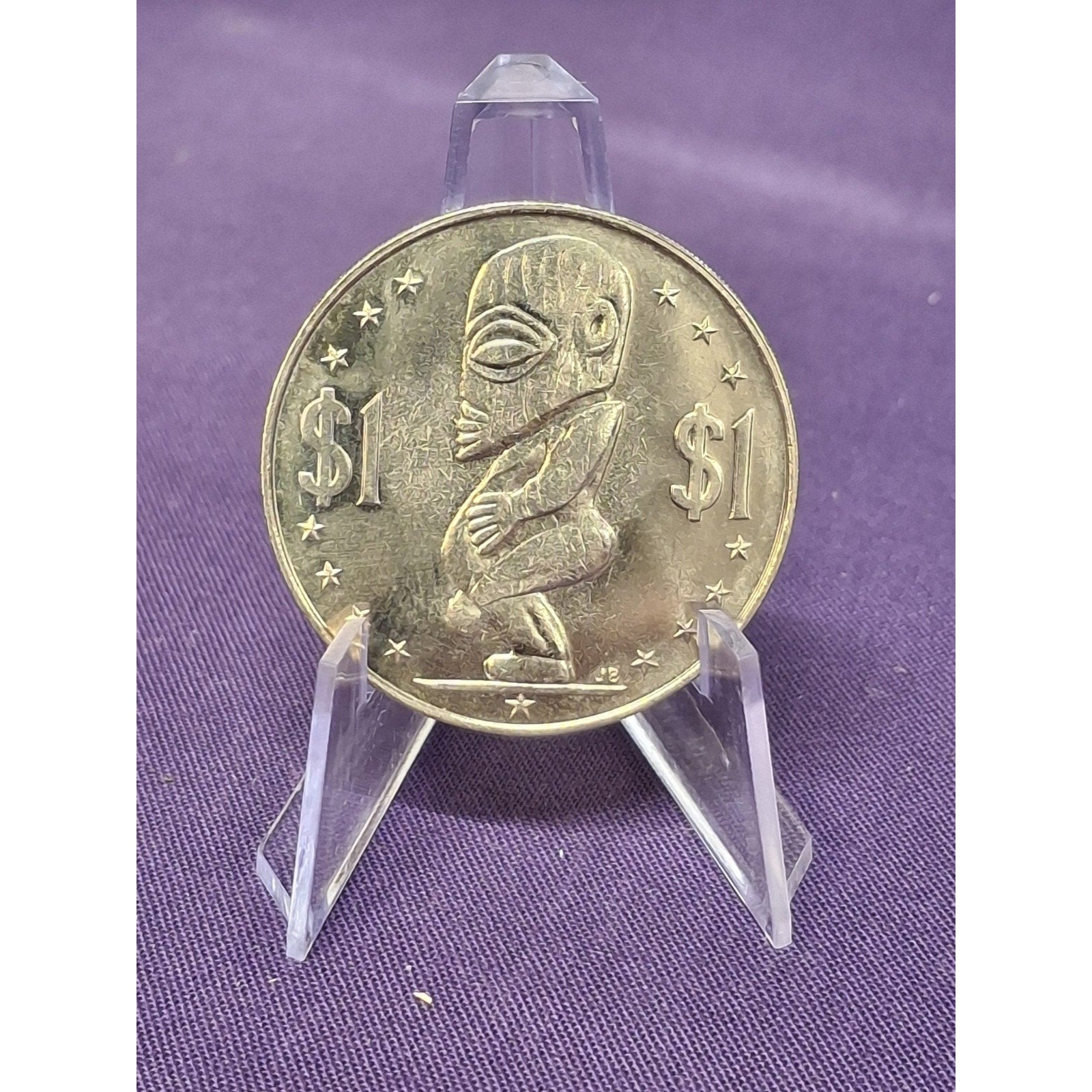 COOK ISLANDS FERTILITY 1 DOLLAR 1983