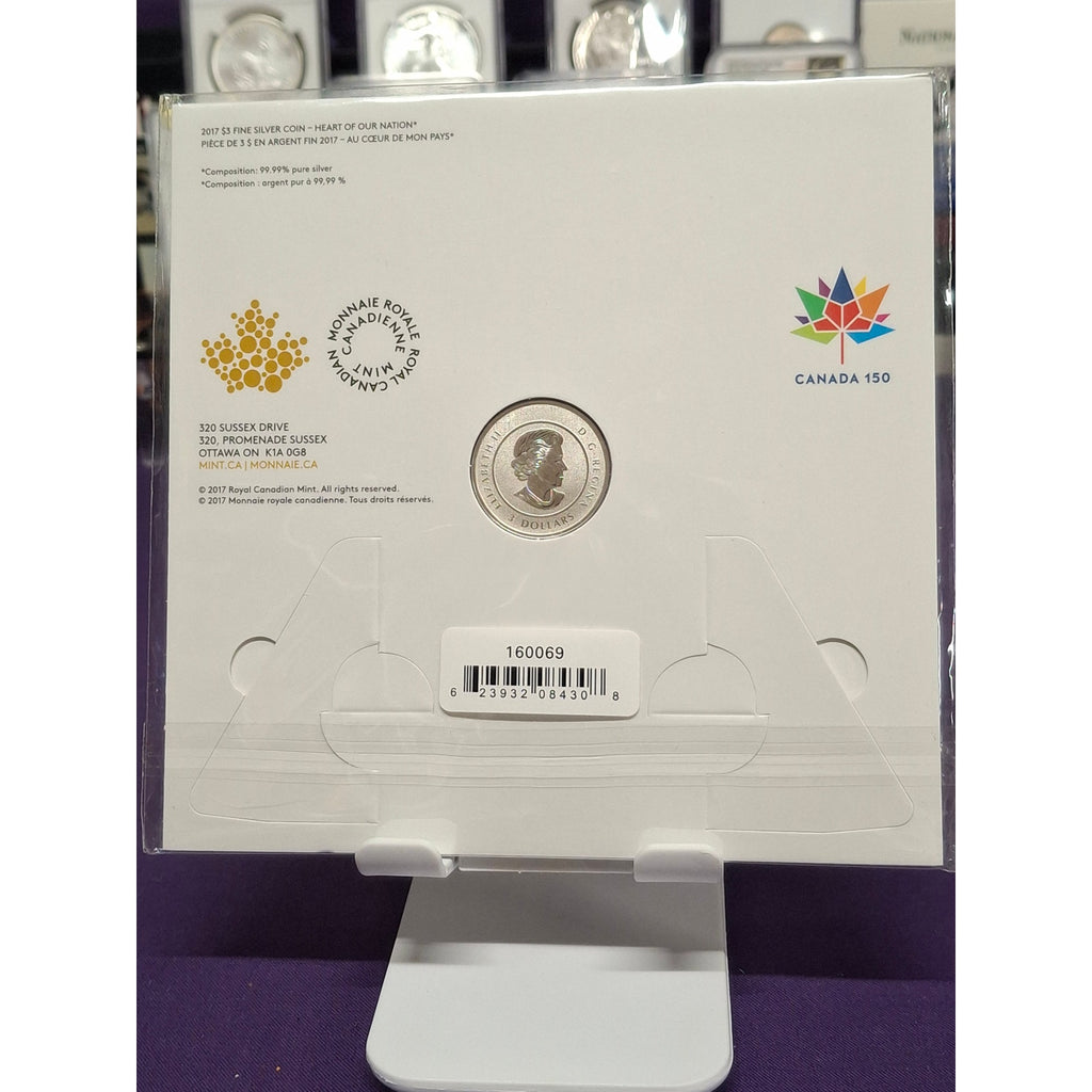 1/2 oz Canadian "Heart of our Nation" in OGP