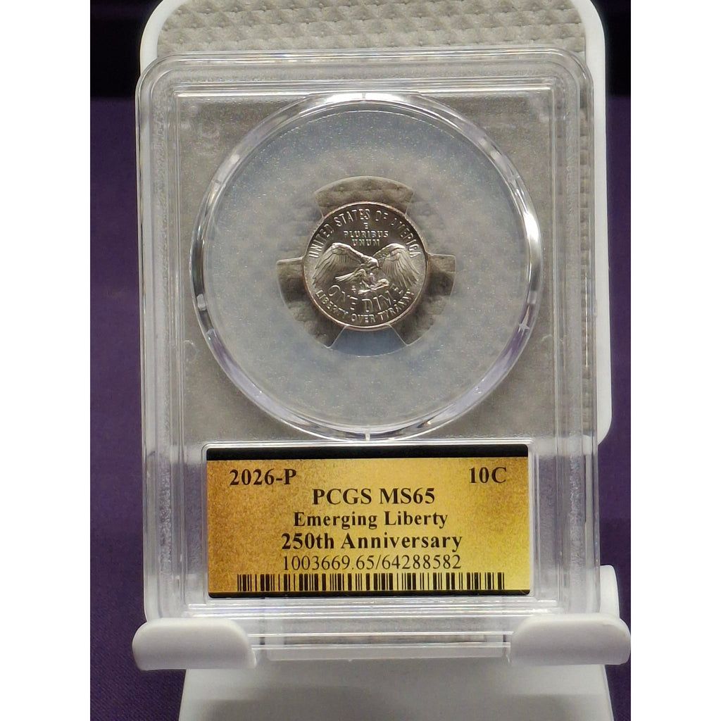 2026-P Emerging Liberty Dime (250th Anniversary) MS65