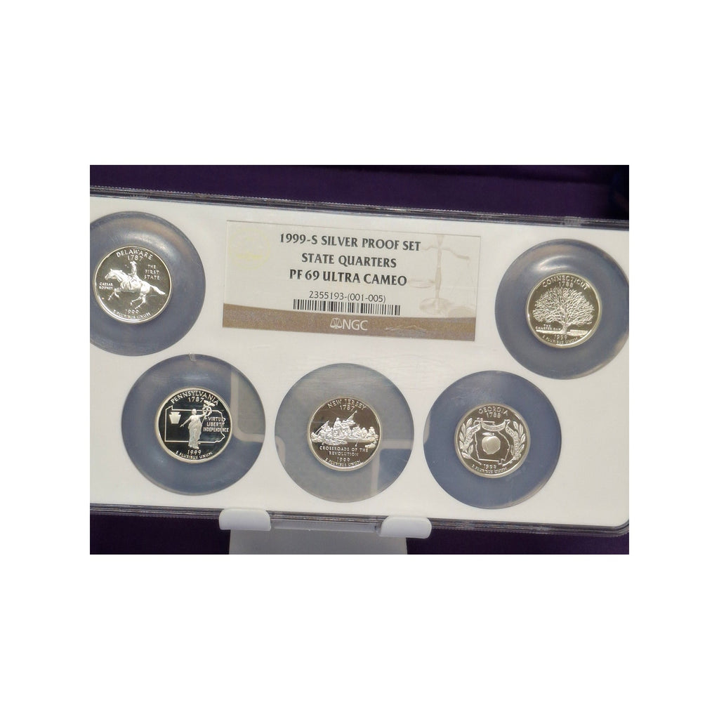 1999-S Silver State Quarters PF69 Ultra Cameo
