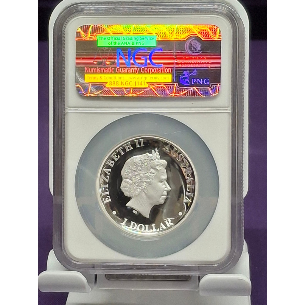 2010P Australian Kangaroo-High Relief PF70 Ultra Cameo