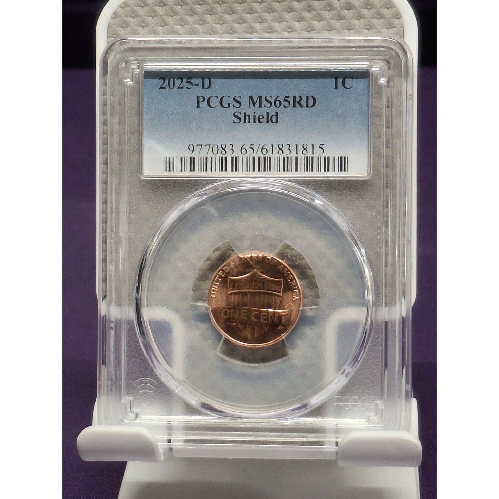 2025-D Penny MS65RD Last Year