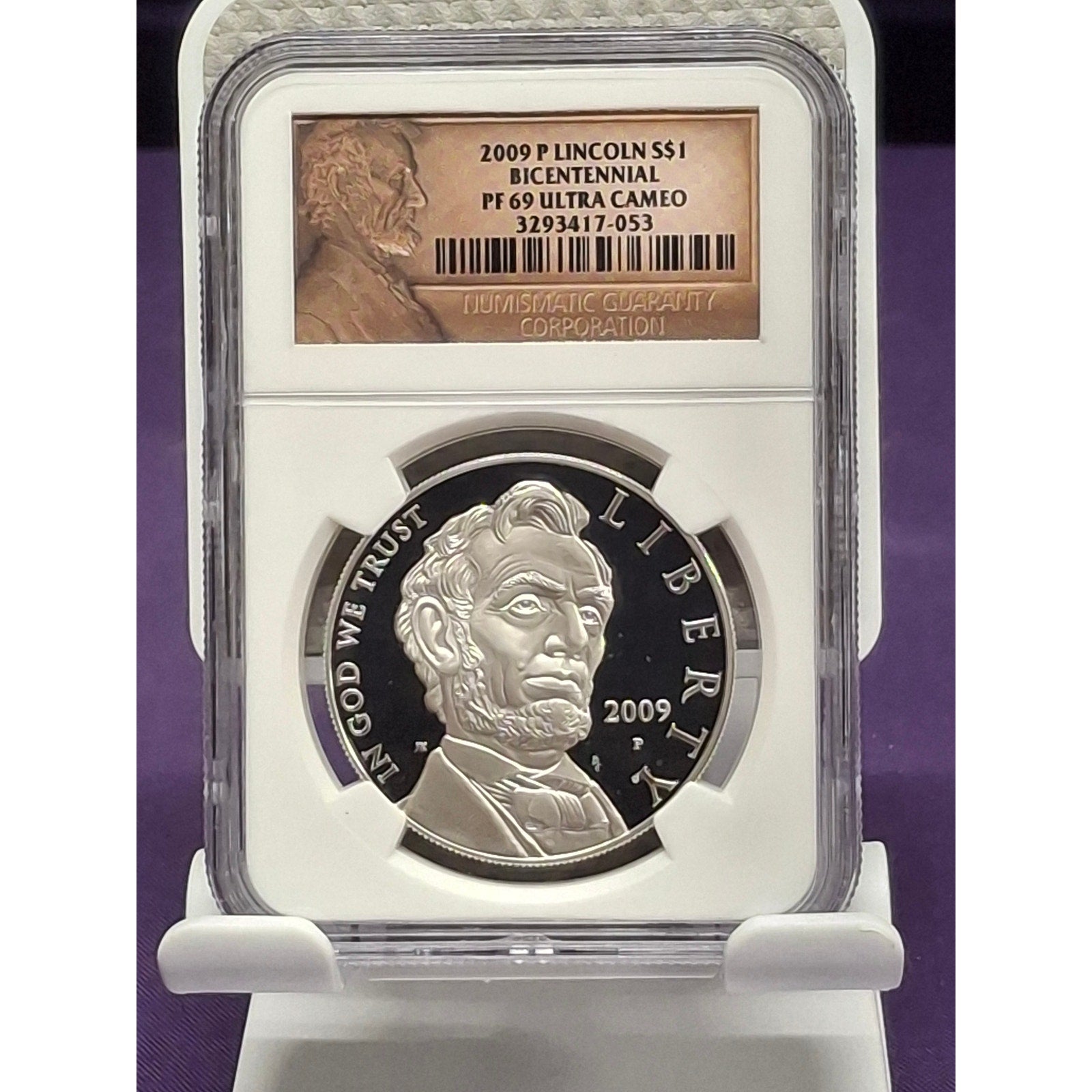 2009-P Lincoln Bicentenial PF69 Ultra Cameo Silver Dollar