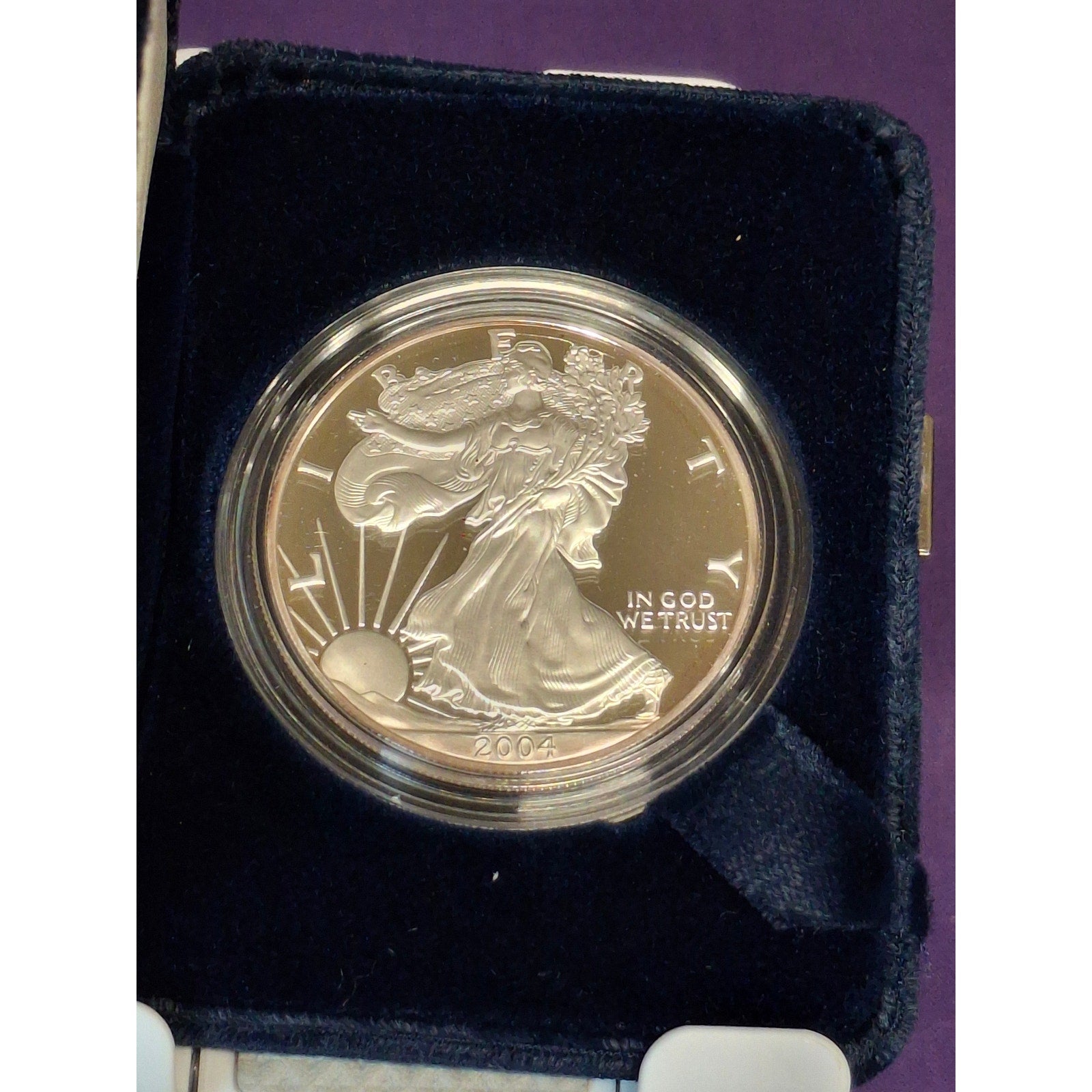 2004 Proof American Silver Eagle