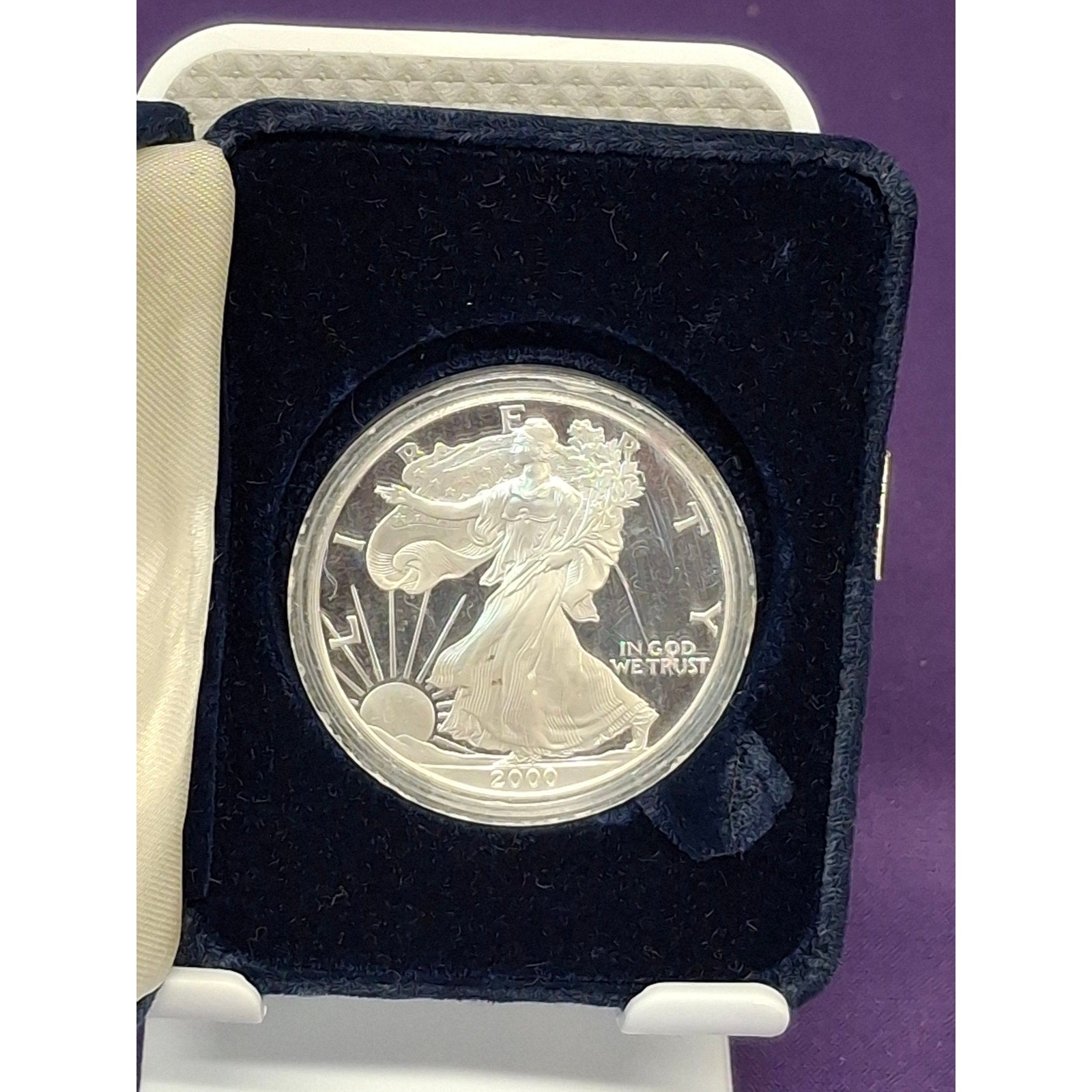 2000 Proof American Silver Eagle