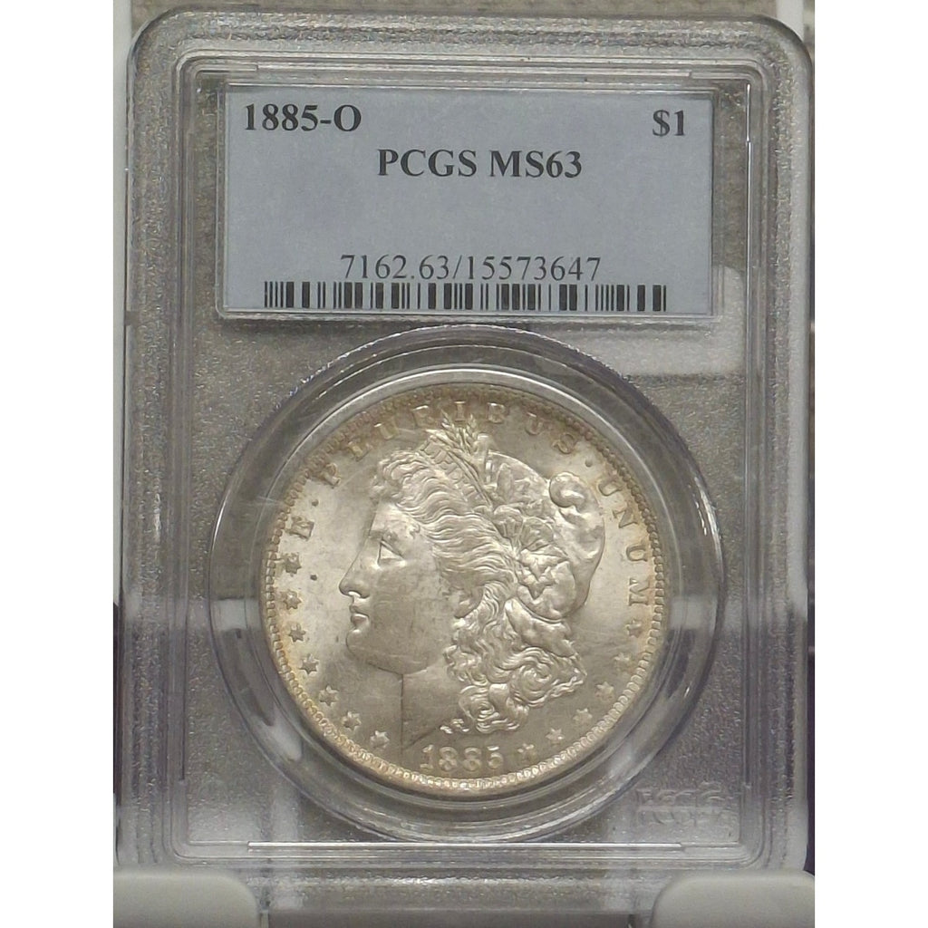1885-O MS63 Morgan Dollar TONED!!