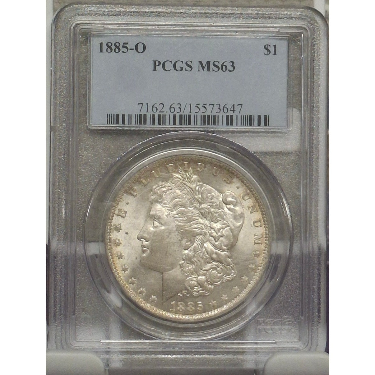 1885-O MS63 Morgan Dollar TONED!!