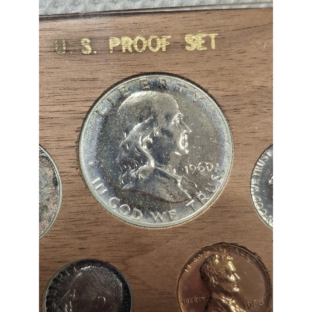 1960 United States Proof Set in Plastic Holder TONED