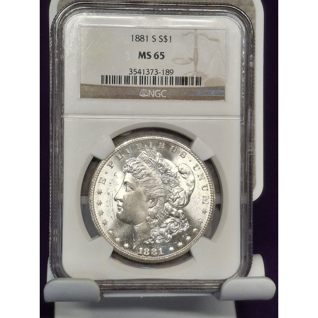 1881-S MS65 Morgan Dollar