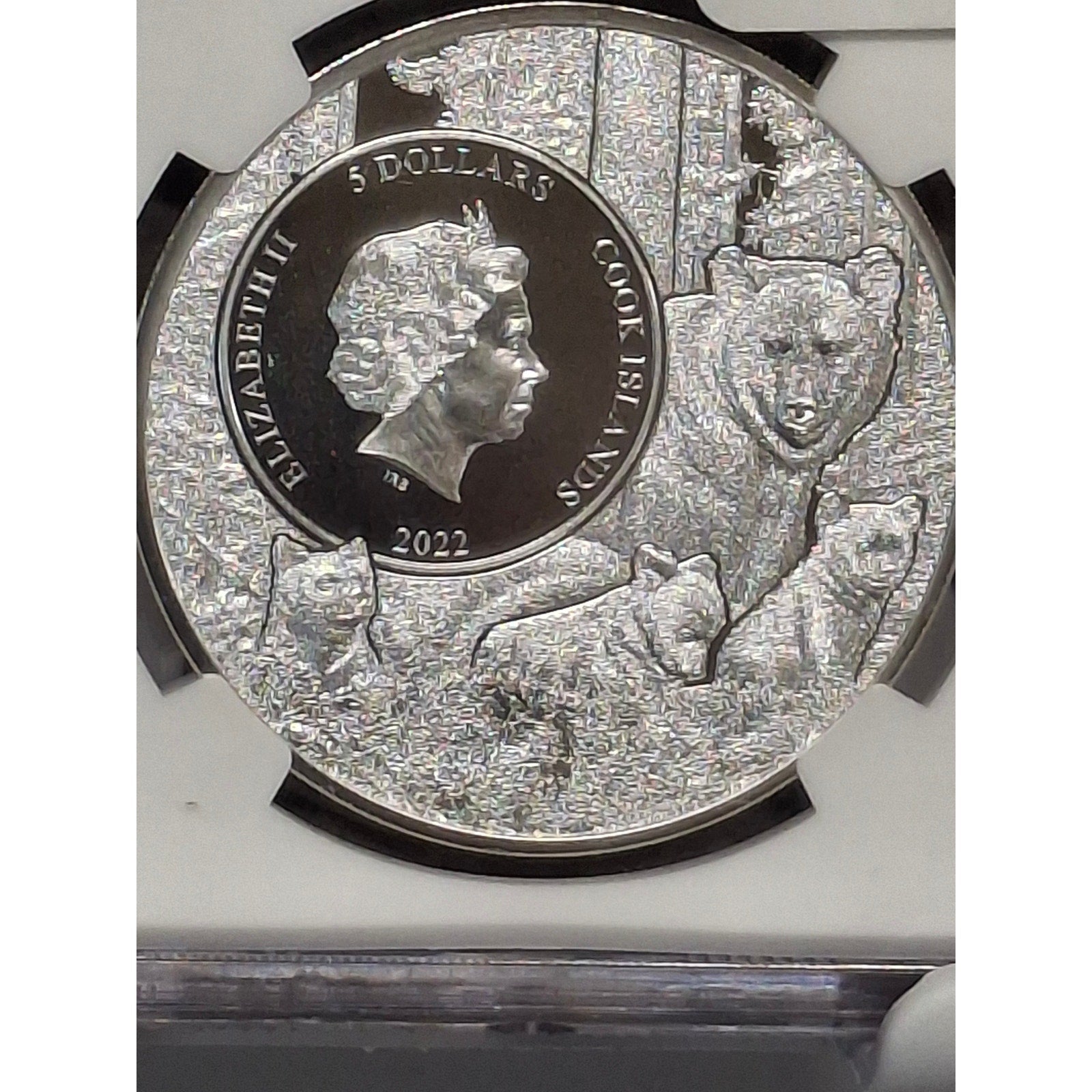 2022 MS70 Cook Island South Dakota Coyote 1oz