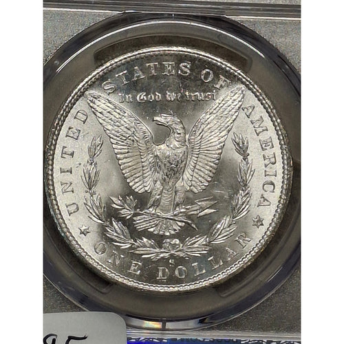 1880-S MS63 Morgan Dollar