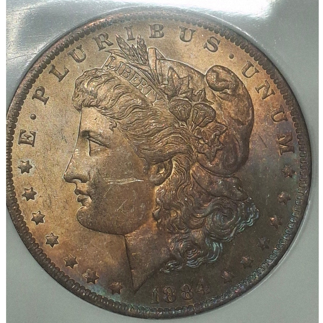 1884-O Morgan TONED!! (PCI Graded)
