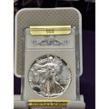 1987 American Silver Eagle (3rd party graded) 1 Oz .999 Silver!
