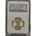 2007 Missing Edge Letter Mint Error MS64 George Washington Dollar