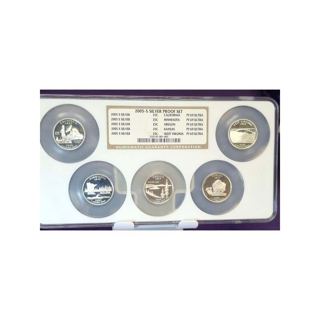 2005-S Silver State Quarters PF69 Ultra Cameo
