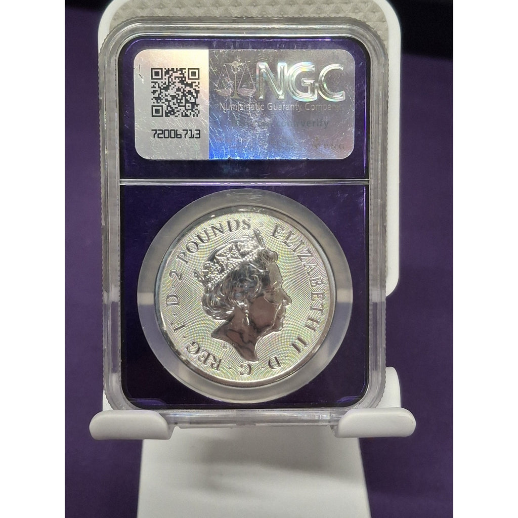 2021 "The valiant" 1oz MS69 Trader Bea