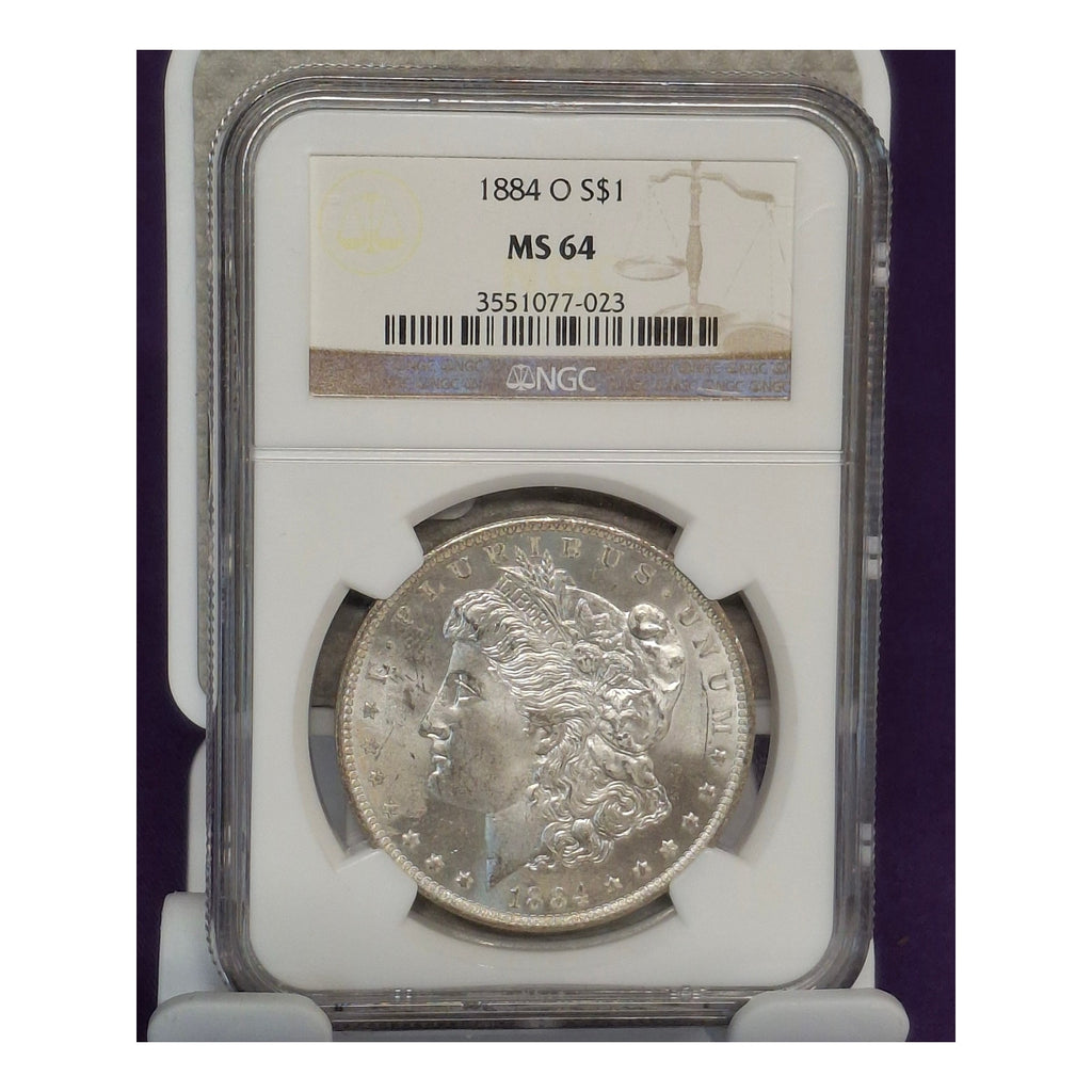 1884-O MS64 Morgan Dollar