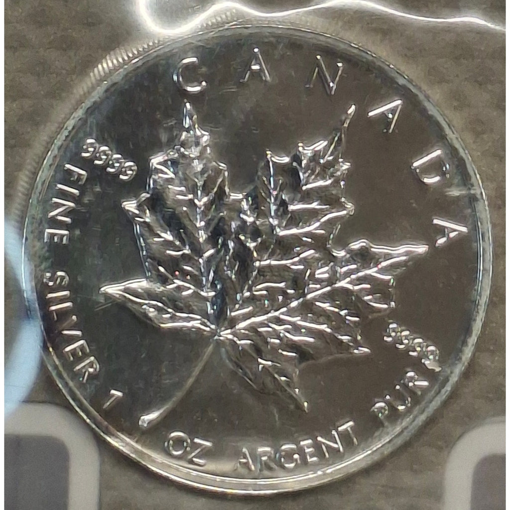 KEY DATE!!! 1997 Canadian Silver Maper Leaf in OGP
