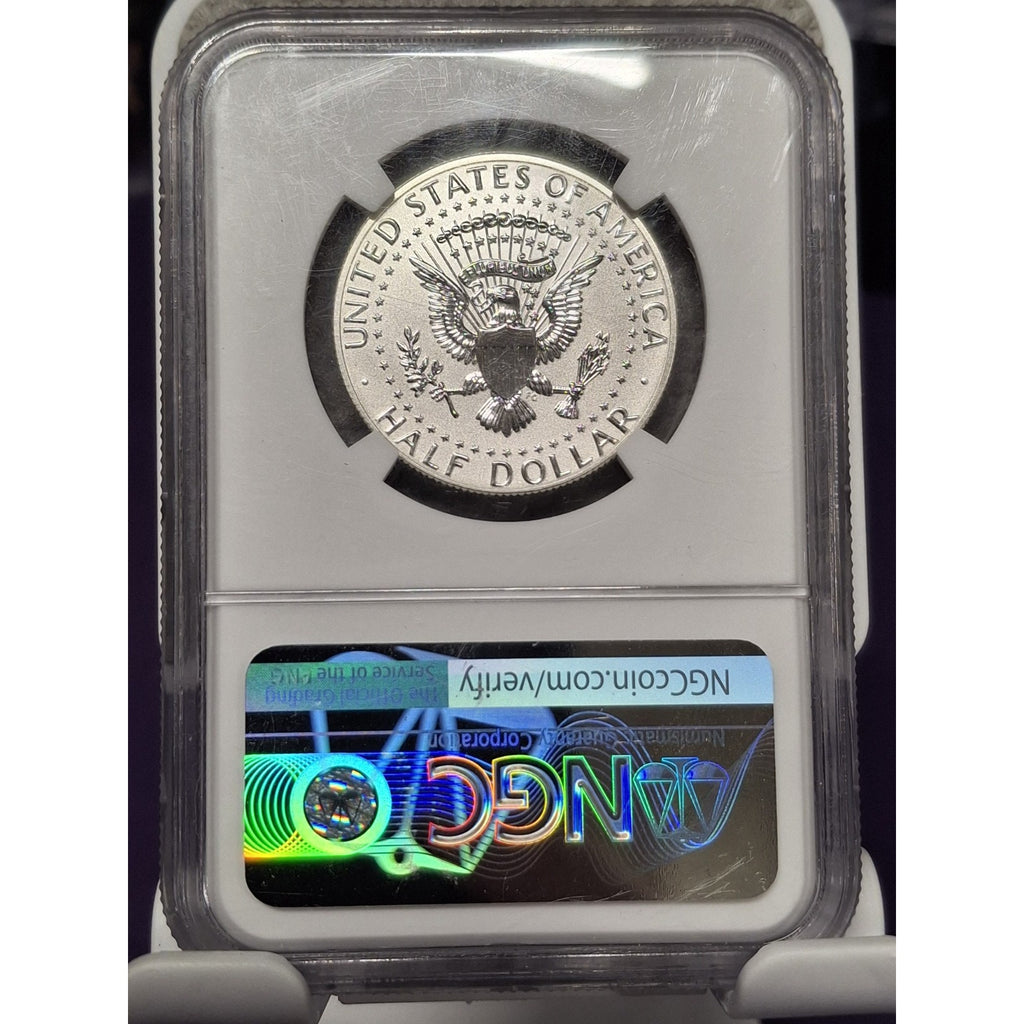 2018-S Kennedy Silver Half Dollar - NGC PF69 Reverse Proof