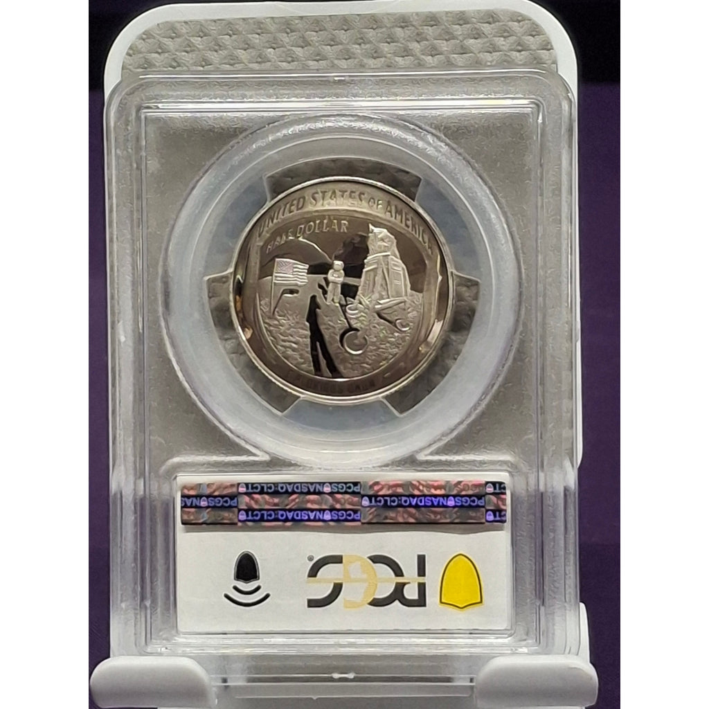 2019-S PR70DCAM Apollo 11 50th Anniversary CLAD
