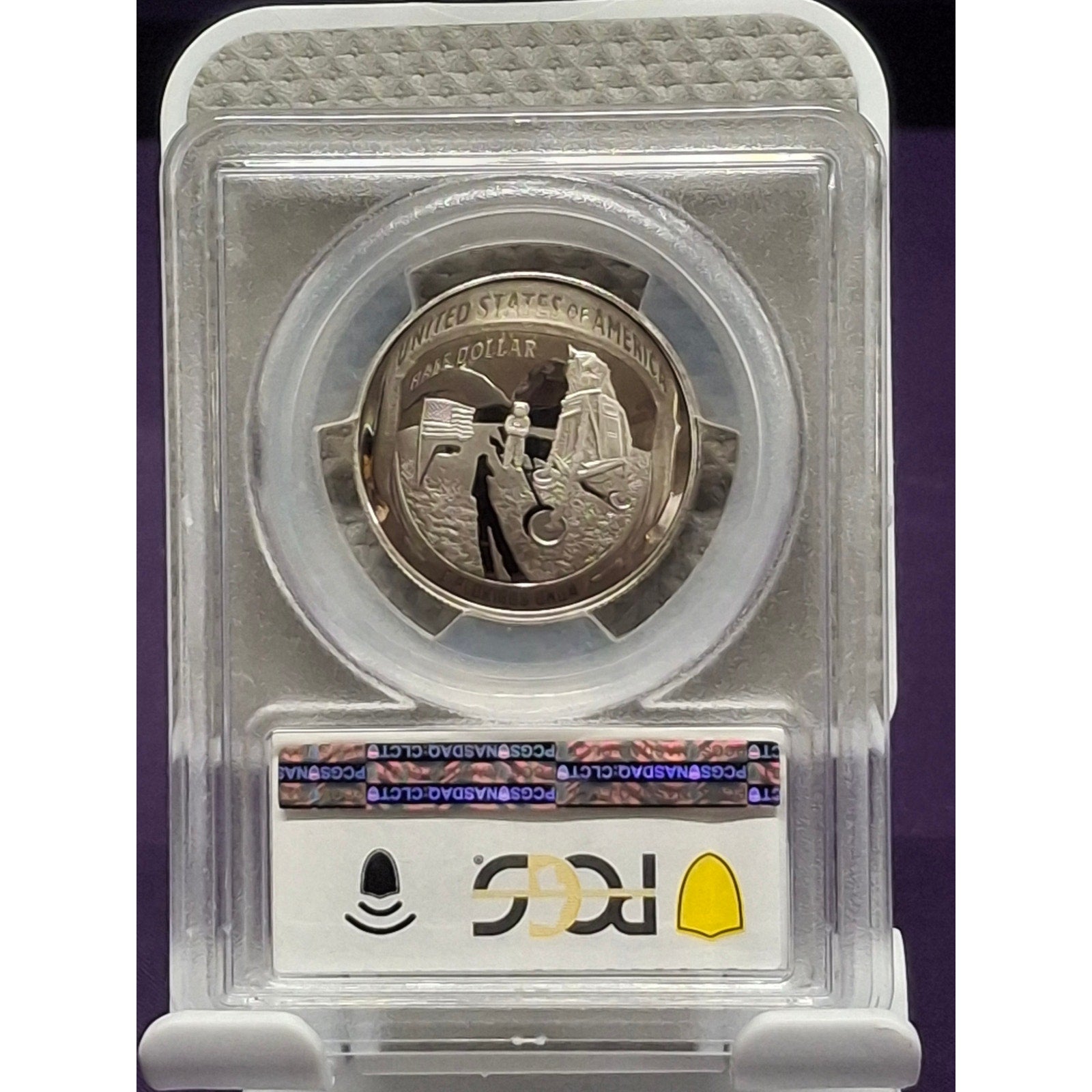 2019-S PR70DCAM Apollo 11 50th Anniversary CLAD