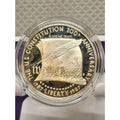 1987 US Constitution Bicentennial 90% Silver Dollar TONED
