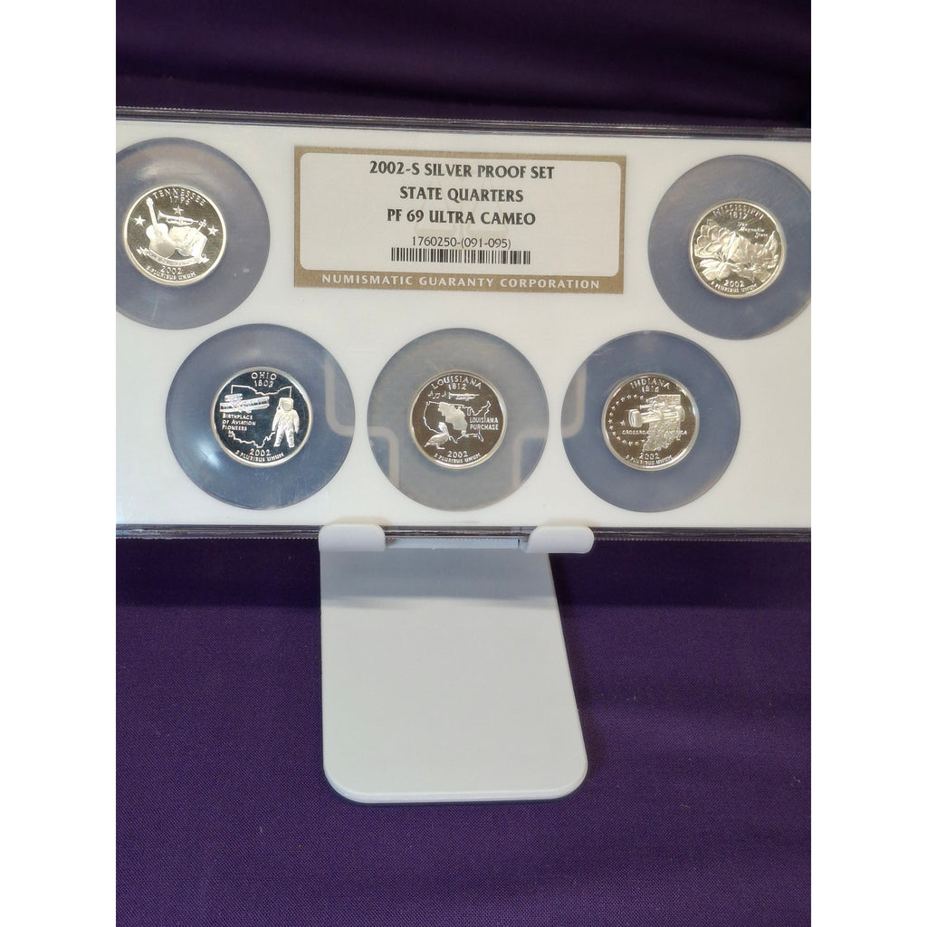 2002-S Silver State Quarters PF69 Ultra Cameo