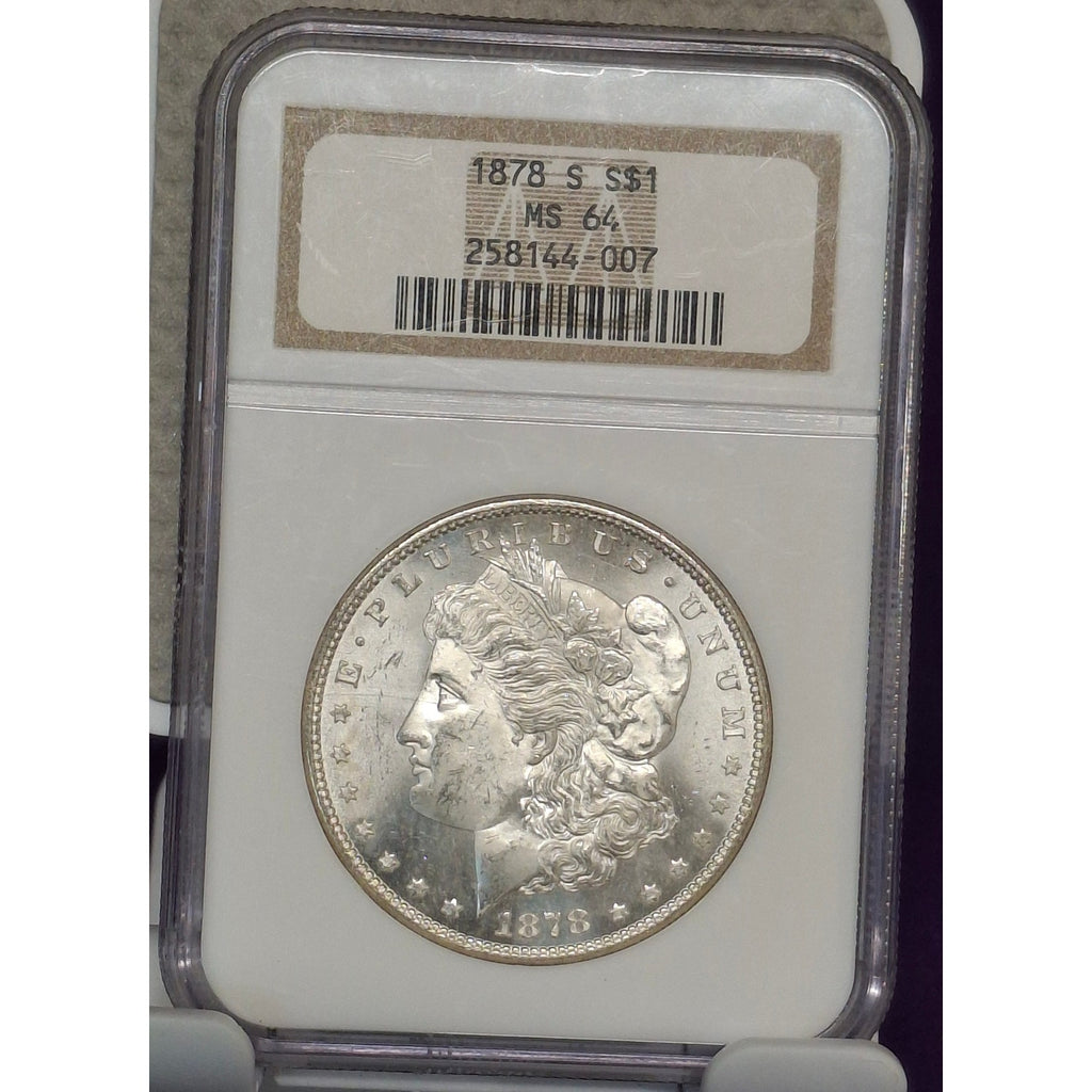 1878-S MS64 Morgan Dollar
