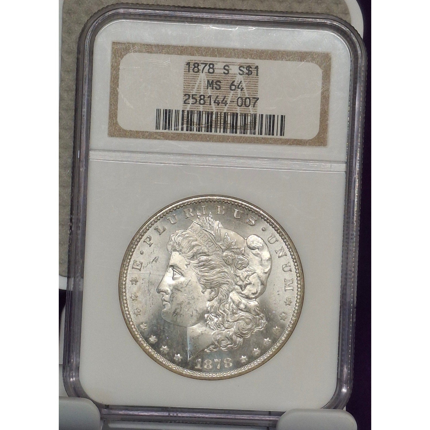 1878-S MS64 Morgan Dollar