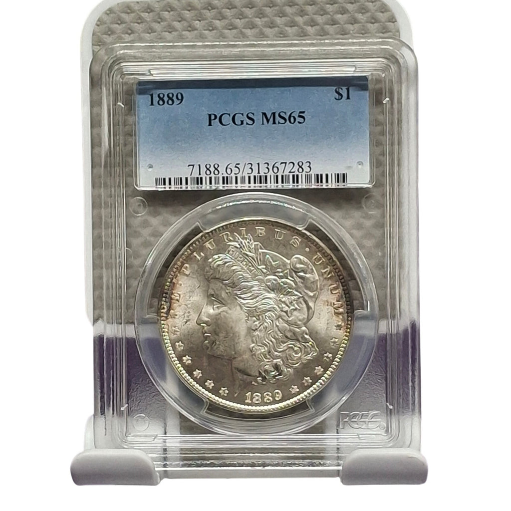 1889 MS65 Morgan Dollar Toner