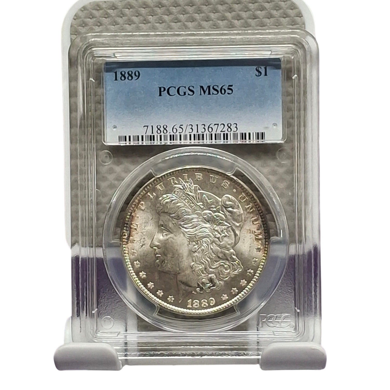 1889 MS65 Morgan Dollar Toner