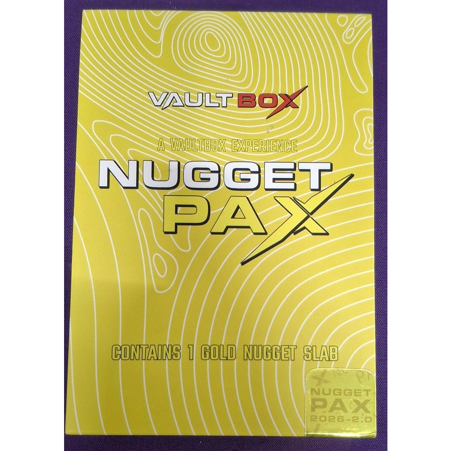 2.24g Alaskan Gold Nugget in original Vault Box Packaging