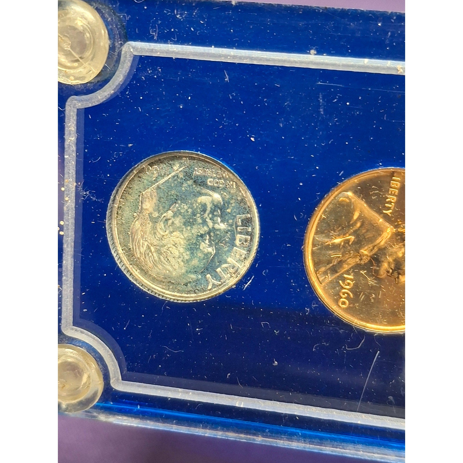 1960 Proof Set in blue holder