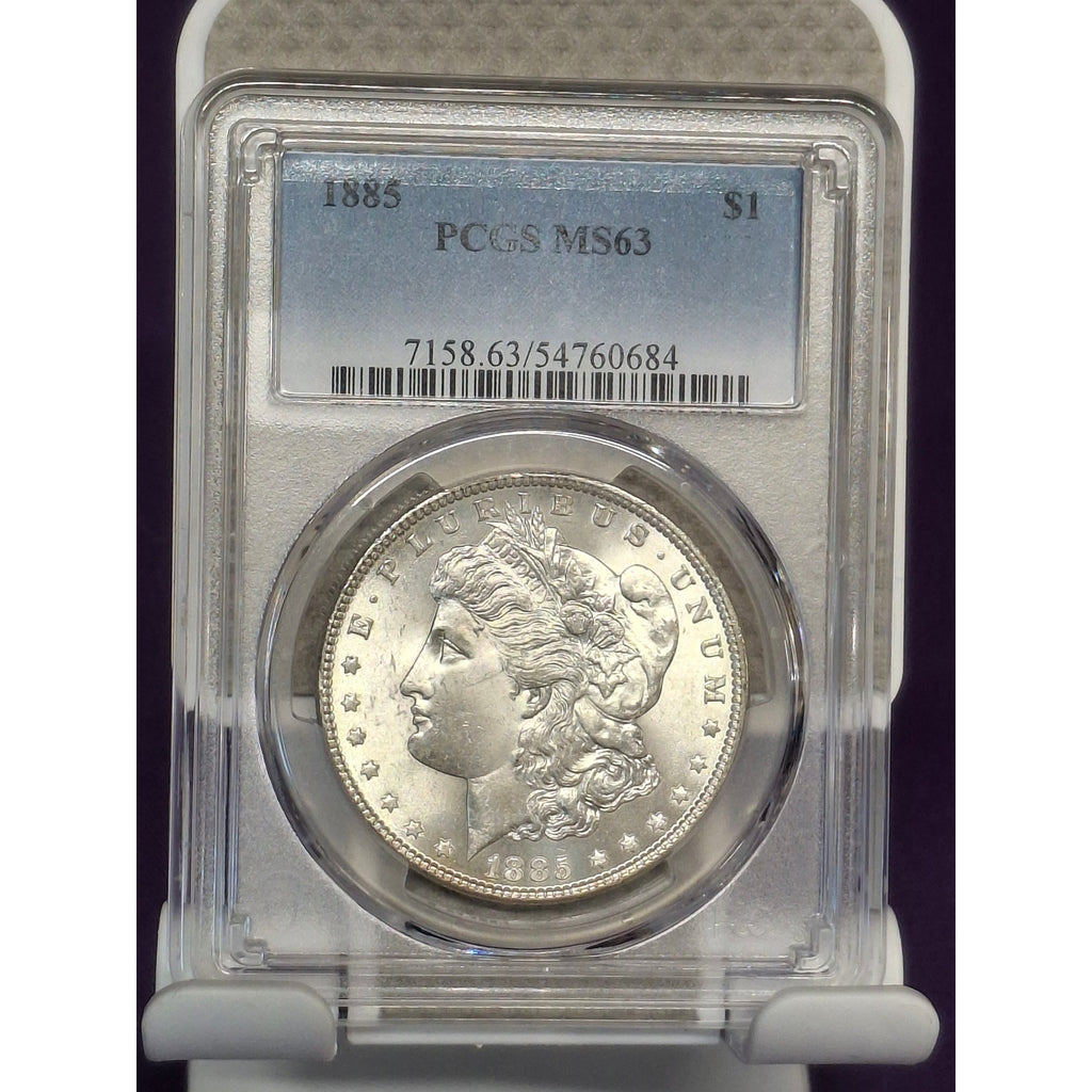 1885 MS63 Morgan Dollar