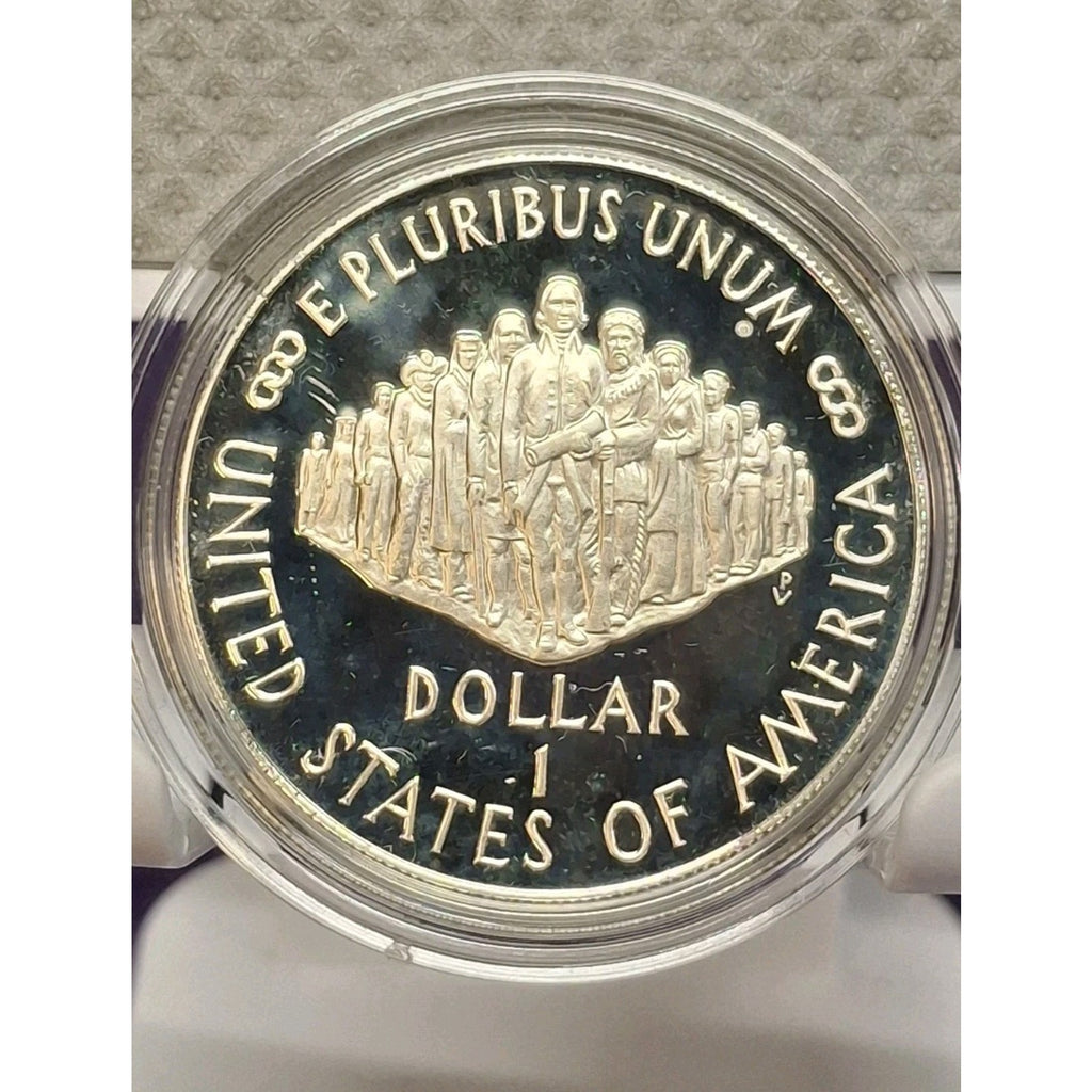 1987 US Constitution Bicentennial 90% Silver Dollar TONED