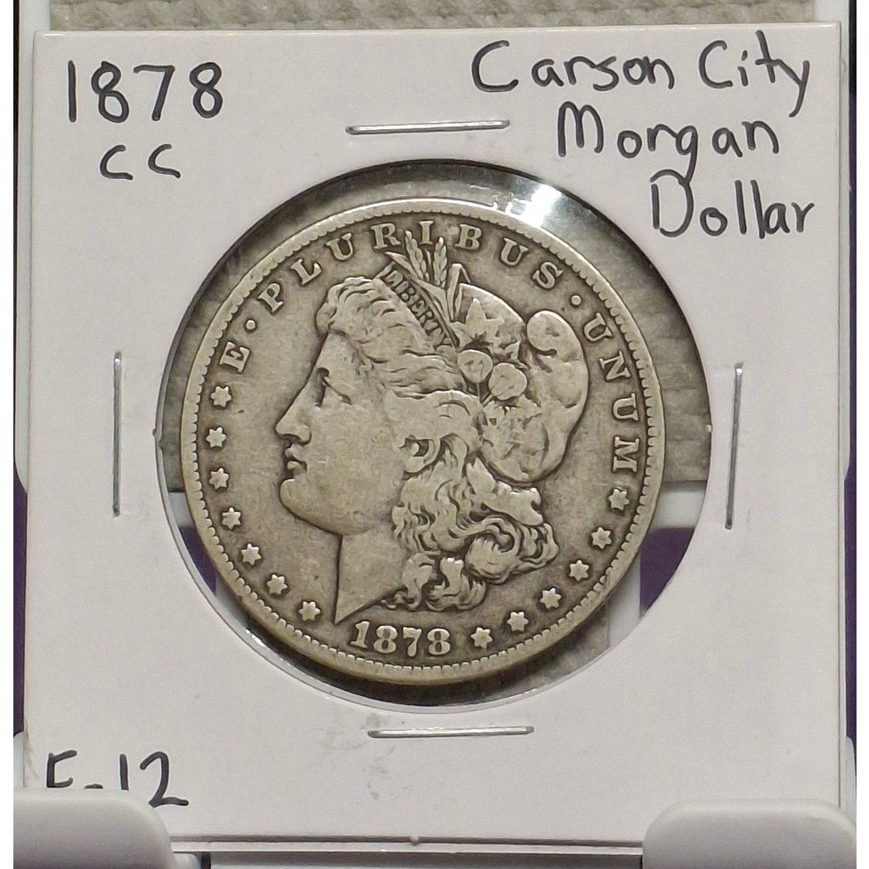1878-CC Morgan Dollar