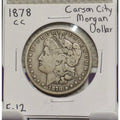1878-CC Morgan Dollar