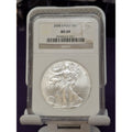 2008 American Silver Eagle Coin - NGC MS69