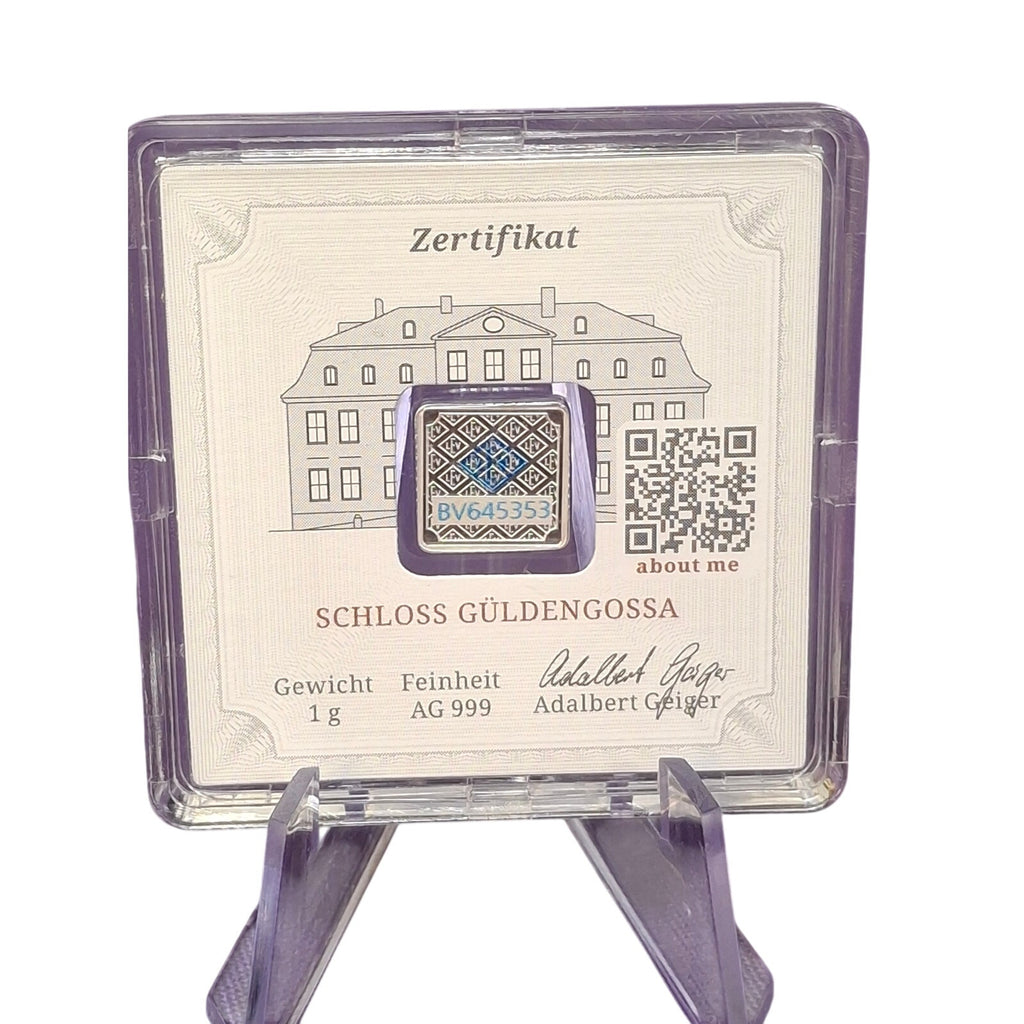 1g Geiger Premium Silver in Assay
