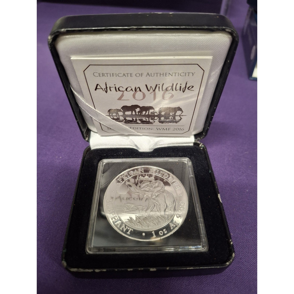 2016 Limited Edition WMF African Elephant 1oz