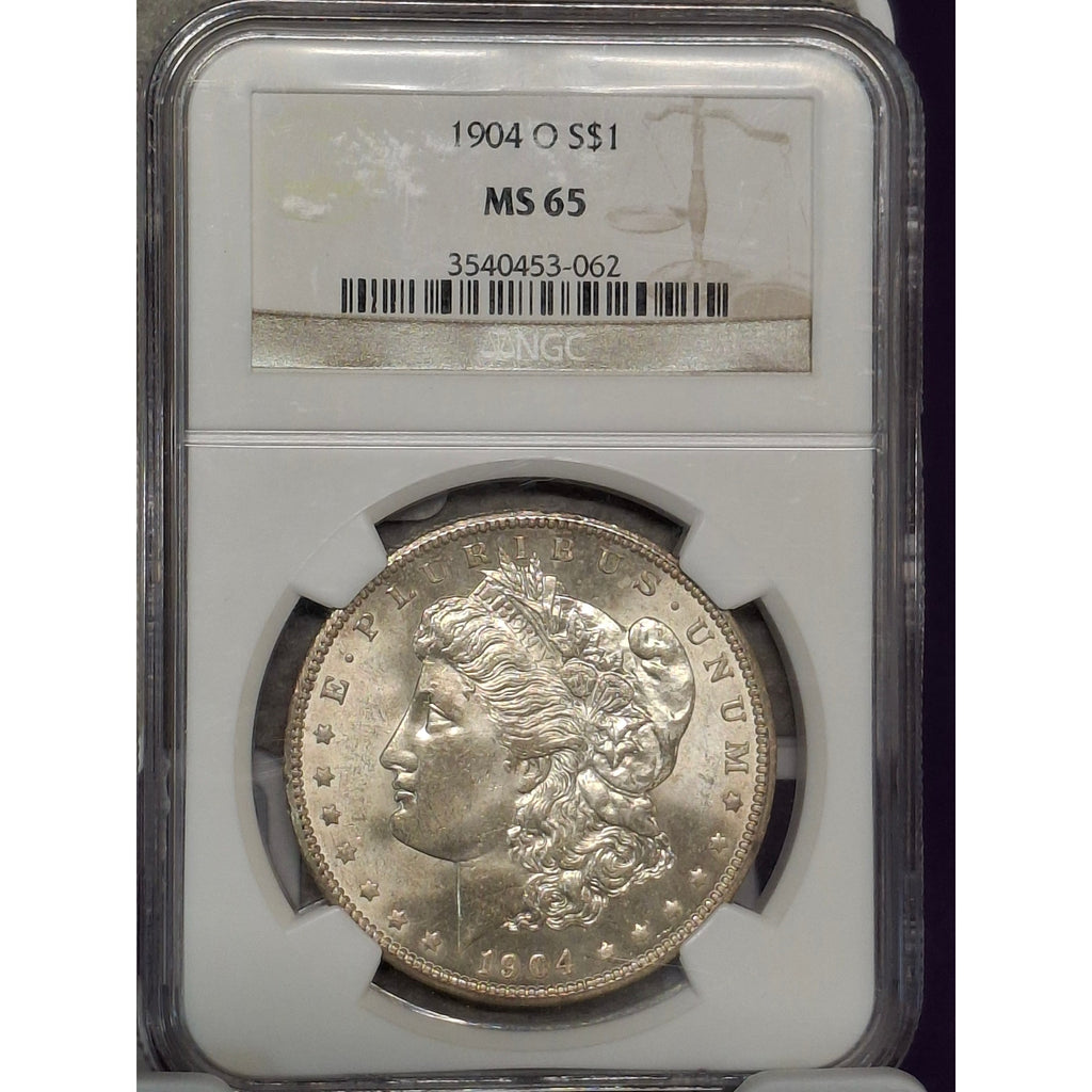 1904-O MS65 Morgan Dollar