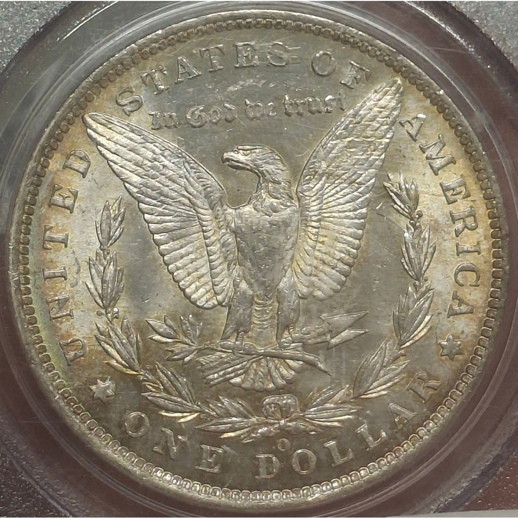 1885-O MS63 Morgan Dollar TONED!!