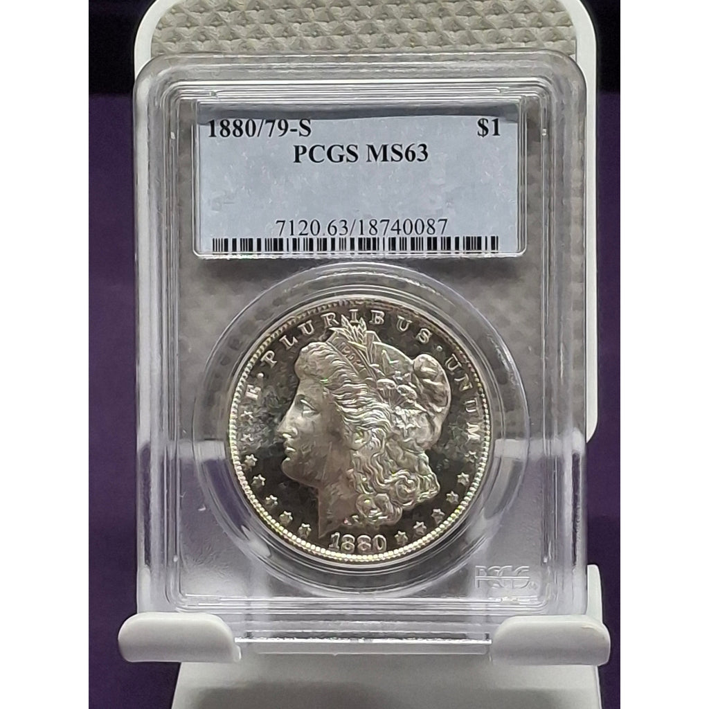 1880/79-S MS63 Morgan Dollar