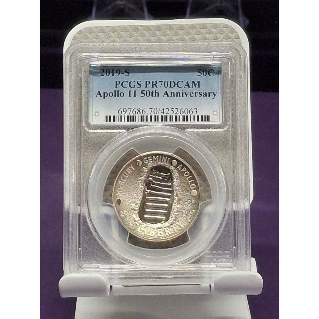 2019-S PR70DCAM Apollo 11 50th Anniversary CLAD