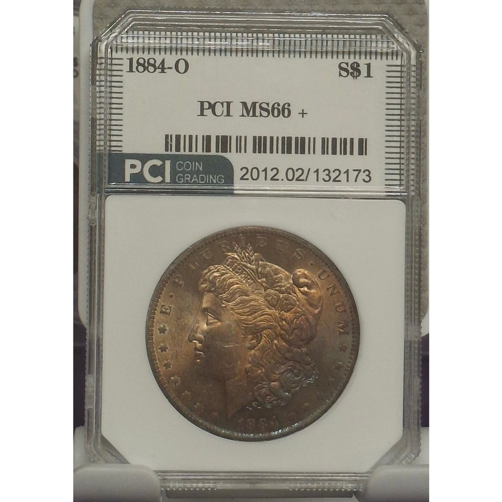 1884-O Morgan TONED!! (PCI Graded)