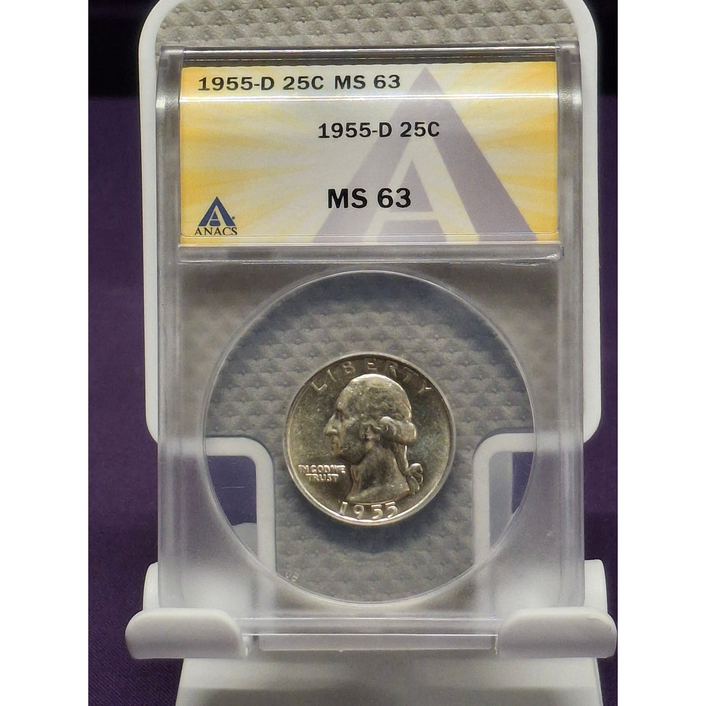 1955-D Quarter MS63