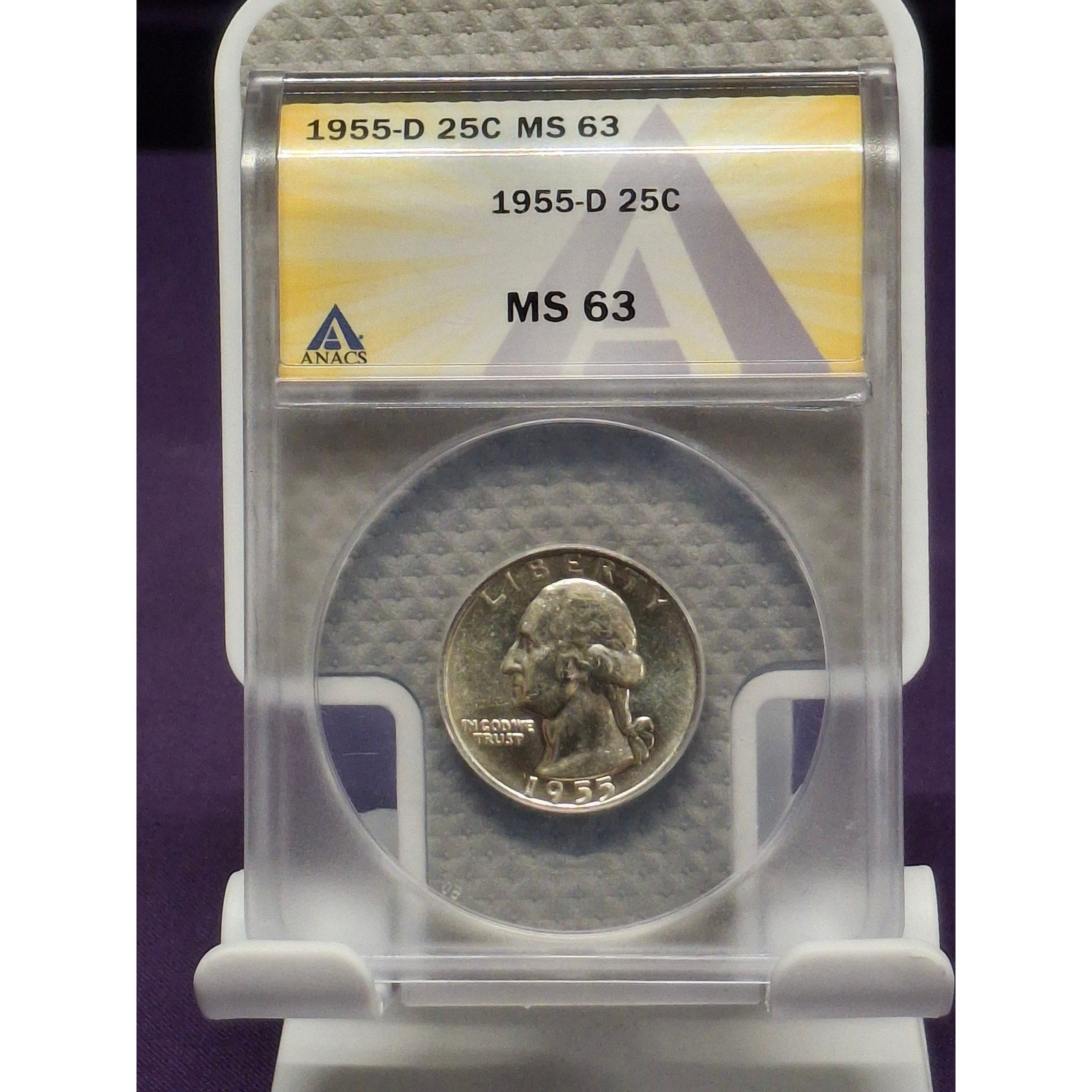 1955-D Quarter MS63