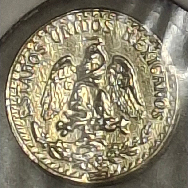 1945 Dos Peso Privately Minted (14k Gold)