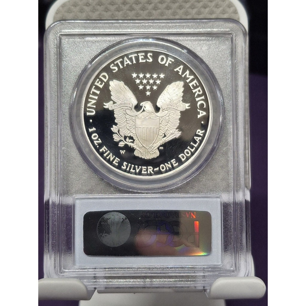 2005-W American Silver Eagle PR69DCAM PCGS Classic Blue Label