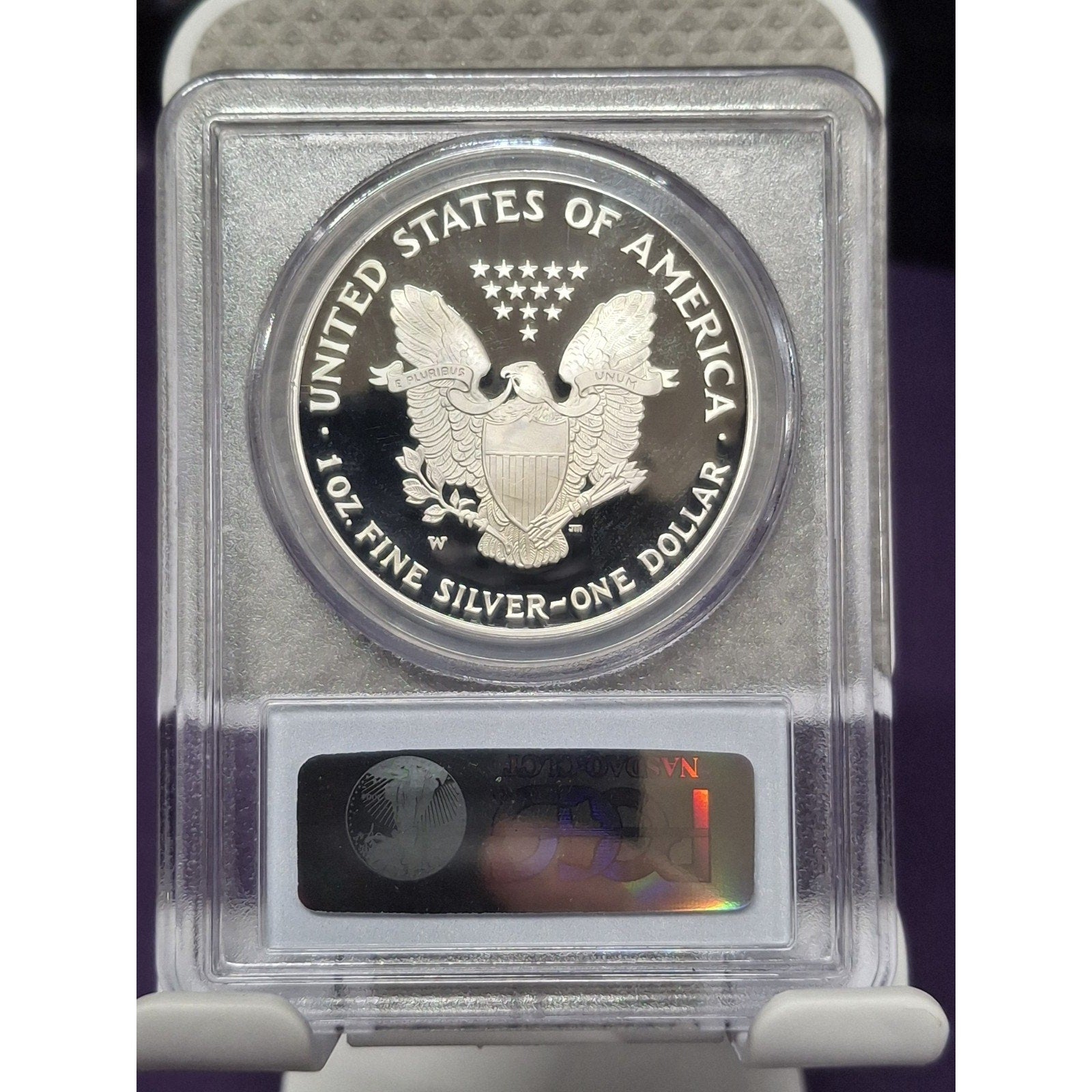 2005-W American Silver Eagle PR69DCAM PCGS Classic Blue Label